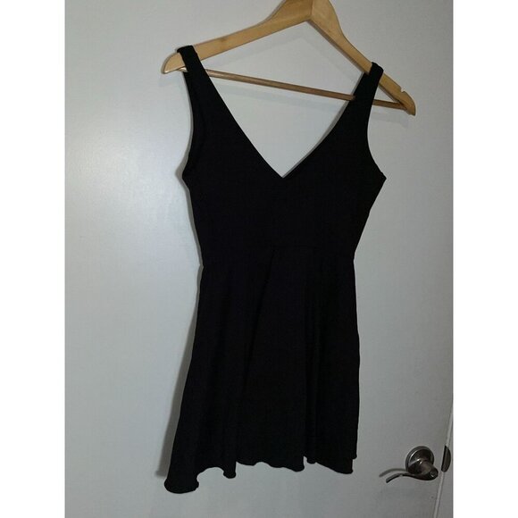 SPANX shape Shaping Piqué Pull-On Swim Dress Black Size M Womens - Picture 6 of 9